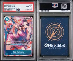 PSA 10 One Piece Boa Hancock SR Alt Art OP01-078 Romance Dawn English Gem Mint - Image 3
