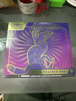 Pokemon TCG Scarlet & Violet Elite Trainer Box - ETB - Factory Sealed Miraidon 820650853418 - Image 1