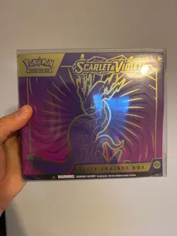Pokemon TCG Scarlet and Violet Miraidon Elite Trainer Box ETB Factory Sealed - Image 1