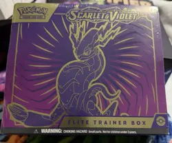 Pokemon TCG: Scarlet & Violet - Miraidon Elite Trainer Box - Factory Sealed - Image 1