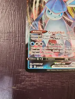 Glaceon VMAX - (Holiday Calendar) 041/203 Miscellaneous Cards & Products Holo - Image 2