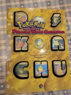 Pokemon TCG: Pikachu World Collection 2000 Folder 9 x cards - Image 1