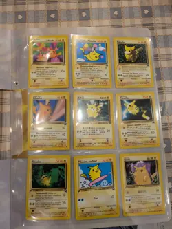 Pokemon TCG: Pikachu World Collection 2000 Folder 9 x cards - Image 2