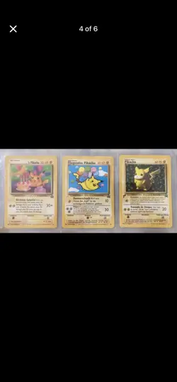 Pokemon TCG Card Game 2000 Pikachu World Collection 9 Card Set Sydney Exclusive - Image 5