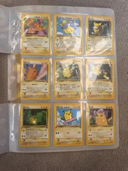 Pokemon TCG Card Game 2000 Pikachu World Collection 9 Card Set - Image 3