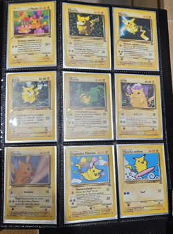 ✅ 🇦🇺 Pikachu World Collection 2000 Complete 9 Card Promo Set EXC Pokemon TCG - Image 1