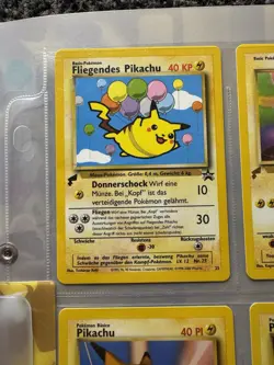 Pokemon Pikachu TCG World Collection 2000 Folder Binder Promo Set Mint Condition - Image 3