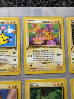 Pokemon Pikachu TCG World Collection 2000 Folder Binder Promo Set Mint Condition - Image 4