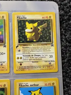 Pokemon Pikachu TCG World Collection 2000 Folder Binder Promo Set Mint Condition - Image 5