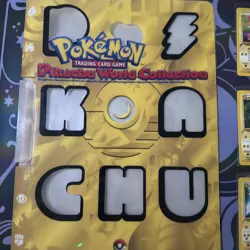 Pokemon TCG Pikachu World 2000 Collection File Birthday Pikachu Vintage - Image 2