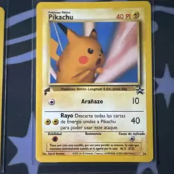 Pokemon TCG Pikachu World 2000 Collection File Birthday Pikachu Vintage - Image 5