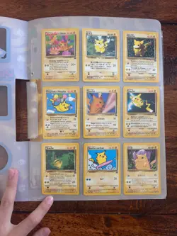 Pokemon TCG Card Game 2000 Pikachu World Collection 9 Card Set - Image 2