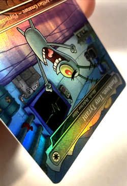 MTG Plankton, Tiny Tyrant Skrelv, Defector Mite FOIL Secret Lair SpongeBob 1926 - Image 4
