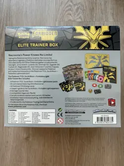2018 Pokemon Sun & Moon Forbidden Light Factory Sealed ETB Elite Trainer Box - Image 2