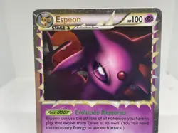 Espeon Prime 81/90 Ultra Rare HGSS Undaunted Pokemon TCG LP - Image 5