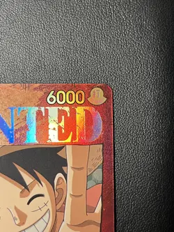 One Piece TCG Monkey. D. Luffy (SP) ST01-012 Wanted Poster Alternate Art - Image 4