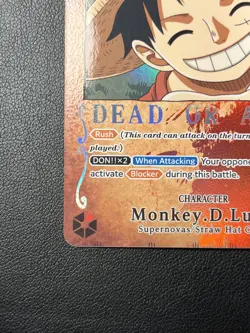 One Piece TCG Monkey. D. Luffy (SP) ST01-012 Wanted Poster Alternate Art - Image 5