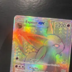 Pokemon Espeon GX Holo Card Sun & Moon Base Set, 152/149, Secret Rare - Image 3