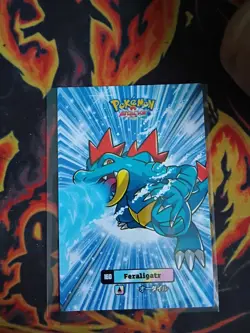 Feraligatr #160 - Cracked Ice - Card Database Attacks Gen 2 - Pokemon Card NM - Image 1