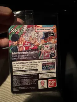 Bandai Namco One Piece Monkey.D.Luffy US Voyage Promo Holo Card P-055 - Image 2