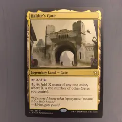 Baldur's Gate #345 (NM) Baldur's Gate CLB Magic MTG Unplayed - Image 1