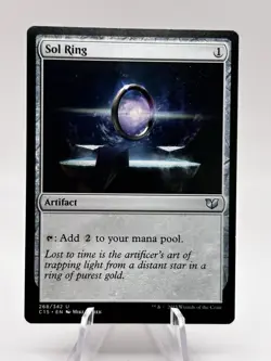Sol Ring 268/34w Commander 2015 C15 MTG NM - Image 1