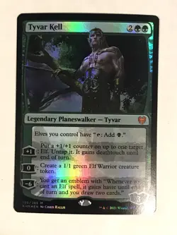 Tyvar Kell NM Foil Kaldheim MTG - Image 1