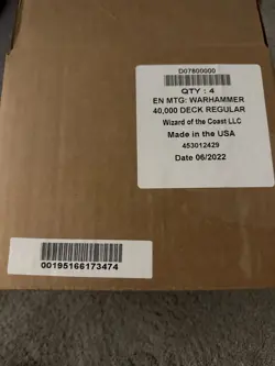 Wizards of the Coast Magic The Gathering Warhammer 40K Commander Decks Full Set 195166173474 - Image 1