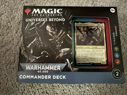 Wizards of the Coast Magic The Gathering Warhammer 40K Commander Decks Full Set 195166173474 - Image 2