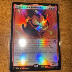 Avatar Roku, Firebender - FOIL #112 - Avatar: The Last Airbender - MTG - Image 1
