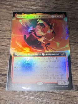 Avatar Roku, Firebender - FOIL #112 - Avatar: The Last Airbender - NM MTG - Image 1