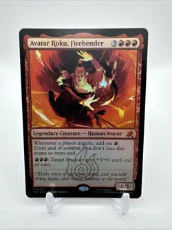 Avatar Roku, Firebender - FOIL #112 - Avatar: The Last Airbender - NM MTG - Image 1