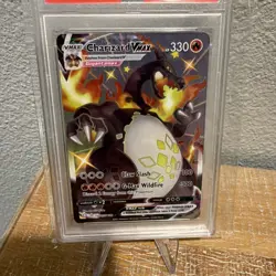 PSA 10 Charizard VMAX Shining Fates Full Art SV107/SV122 Pokemon Card FA 2021 - Image 4