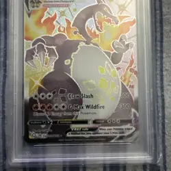 CHARIZARD VMAX 2021 Pokemon #SV107/SV122 PSA 10 GEM-MINT Shining Fates FULL ART - Image 5