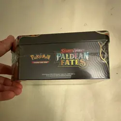 Pokemon TCG Scarlet & Violet Paldean Fates Tin Box English 2024 Charizard - Image 2