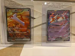 Pokemon Latias ex SIR 239/191 + Latias ex 076/191 Crimp Error English Lot - Image 1