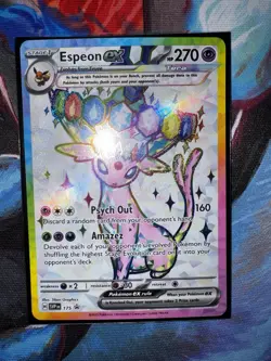 Pokemon Umbreon and Espeon Black Star Promo SVP175 SVP176 Figure Collection NM/M - Image 3