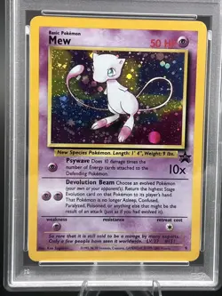 Pokemon 2000 Black Star Promo HOLO Mew 🪄 🌟 - Image 1