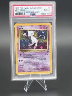 Pokemon 2000 Black Star Promo HOLO Mew 🪄 🌟 - Image 2