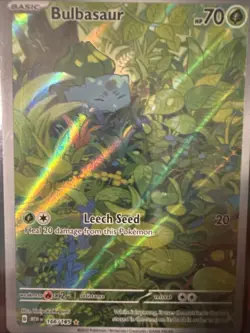 Pokemon TCG 151 Bulbasaur, 151 Ivysaur And 151 Venusaur EX Trio. - Image 2