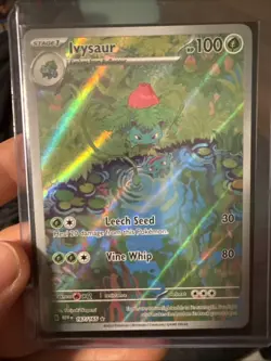 Pokemon TCG 151 Bulbasaur, 151 Ivysaur And 151 Venusaur EX Trio. - Image 3