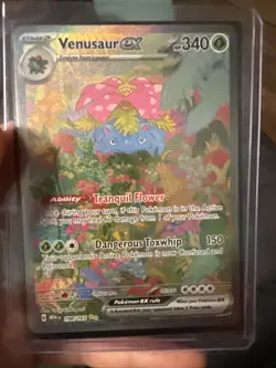 Pokemon TCG 151 Bulbasaur, 151 Ivysaur And 151 Venusaur EX Trio. - Image 4