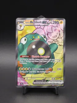 Pokemon TCG Full Art Ionos Bellibolt Ex Journey Together 172/159 NM - Image 1