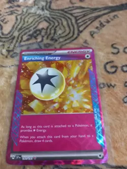 Pokemon TCG Enriching Energy SV08 Surging Sparks 191/191 Ace Spec - Image 2