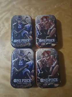 Bandai One Piece Card Game Tins Vol.2 OP-13 - Sealed Lot of 4 - Image 1