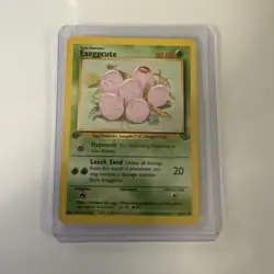 Pokemon TCG Exeggcute Jungle Unlimited Edition Regular 52/64 First Edition - Image 1