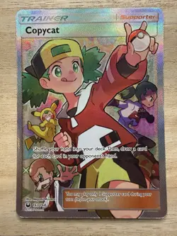 Pokemon TCG COPYCAT Sun & Moon: Celestial Storm 163/168 Full Art NM+ - Image 1