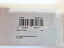 Disney Lorcana A Whole New World Promo Card 10/C1 - X 20 Pc SEALED FOIL PACK- - Image 3