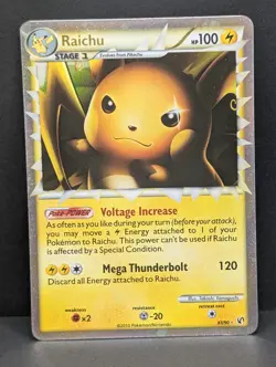Raichu Prime 83/90 Undaunted Holo Ultra Rare Pokemon TCG Nintendo LP+ - Image 1