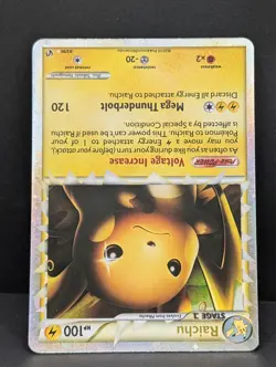 Raichu Prime 83/90 Undaunted Holo Ultra Rare Pokemon TCG Nintendo LP+ - Image 4